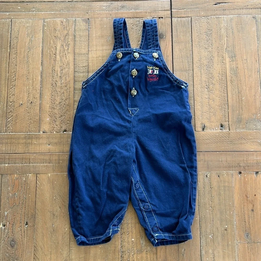 Oshkosh vintage button front overalls